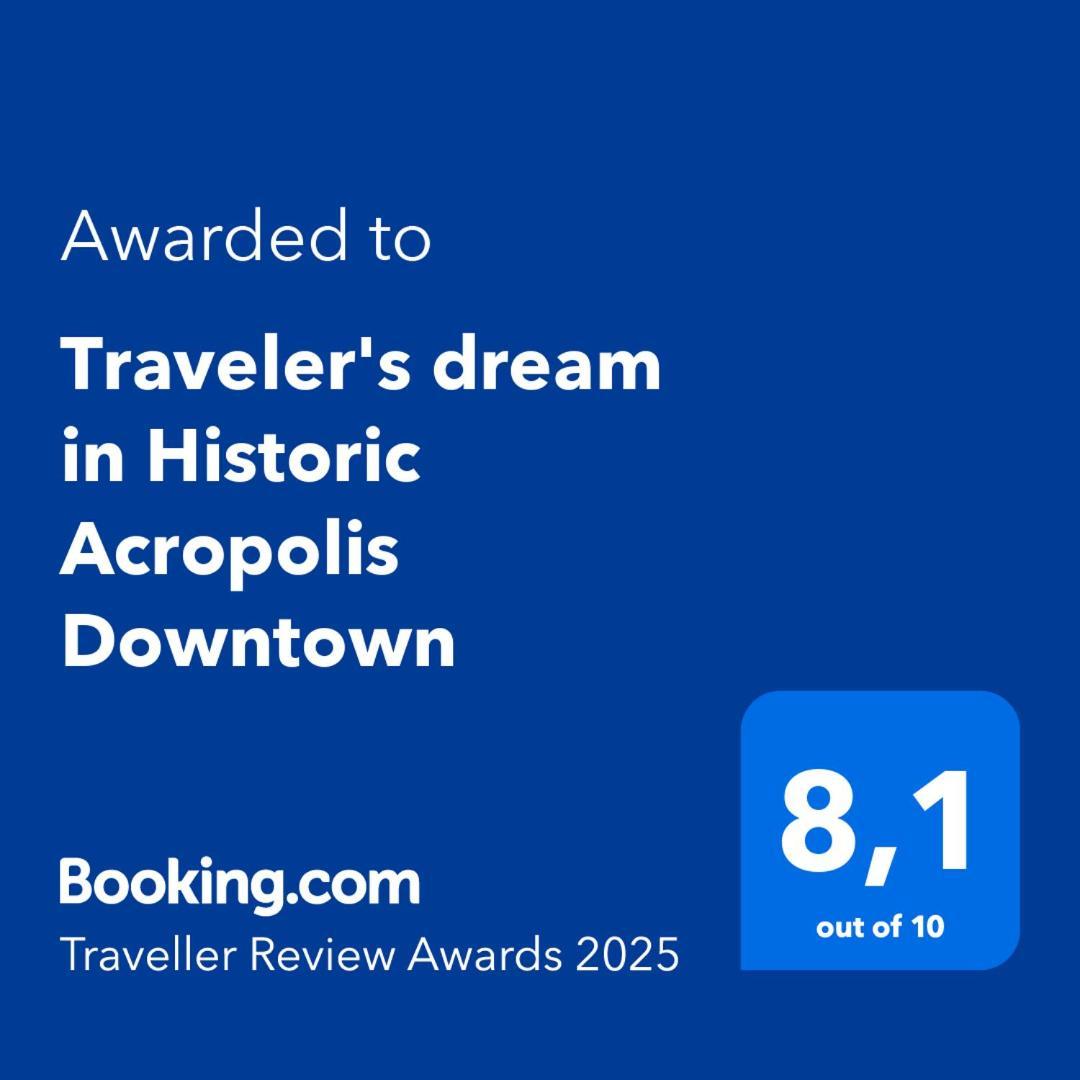 Traveler'S Dream In Historic Acropolis Downtown Apartamento Atenas Exterior foto